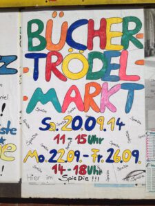 Bücherflohmarkt im SpieDie