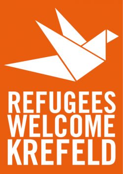 Projekttisch für Flüchtlinge