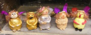 Weihnachtswichtel oder Schutzengel gemeinsam Töpfern - Kinder Eltern Großeltern