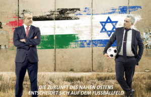 90 Minuten – Bei Abpfiff Frieden! Israel/Deutschland/Portugal 2016, Mockumentary, 83 Min.