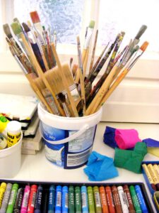Atelier für kleine Künstler Kunstparcours