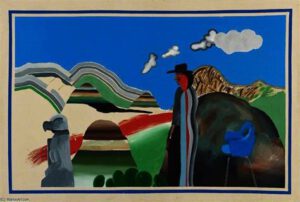 ART-Time Anregung: David Hockney, 'Rocky Mountains and Tired Indians'