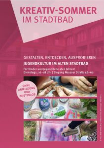 KLEINE WELTEN GESTALTEN Jugendkultur im alten Stadtbad